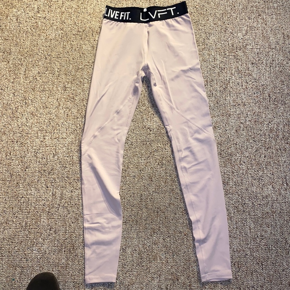 NWOT live fit leggings in blush pink